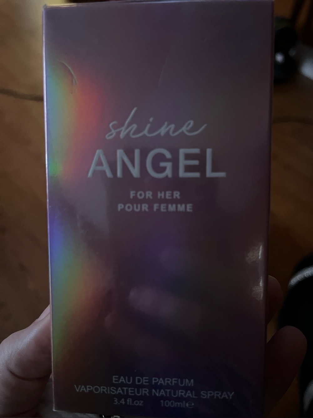 Pink Sugary Vanilla Cotton Candy!! So pretty- Shine Angel Eau de Parfum for Her